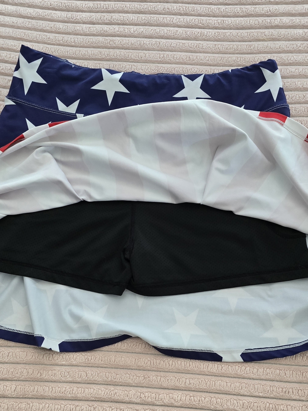 American Flag Skort - Picture 3 of 3